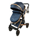 COCHE TIPO CUNA FJ HAPPY BABY AZUL