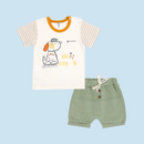 CONJUNTO BERMUDA BEBE NIÑO 10855 FOR BAB