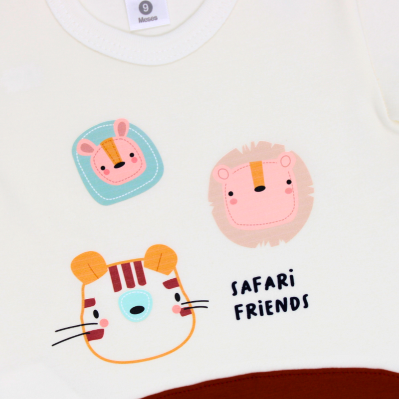 CONJUNTO X3 PZS BEBE NIÑO 10814 FOR BABY