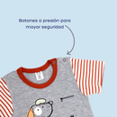 CONJUNTO BERMUDA BEBE NIÑO 10855 FOR BAB