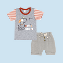 CONJUNTO BERMUDA BEBE NIÑO 10855 FOR BAB