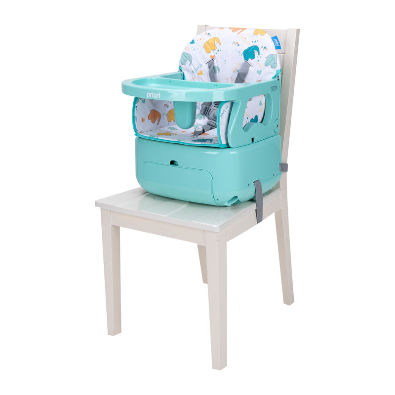 SILLA COMEDOR 3 EN 1 BOOSTER BONY PRIORI VERDE