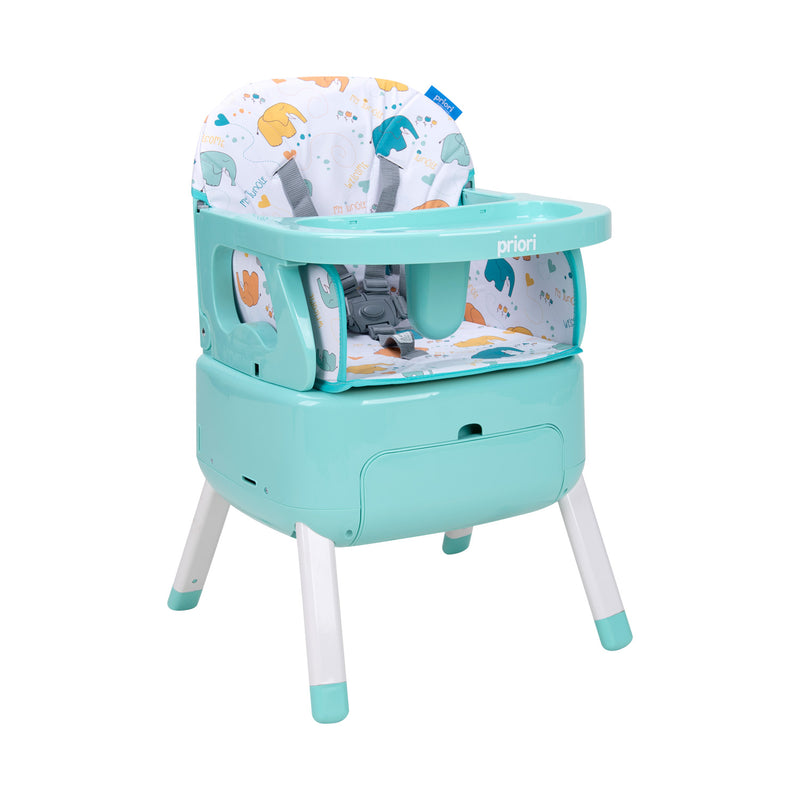 SILLA COMEDOR 3 EN 1 BOOSTER BONY PRIORI VERDE