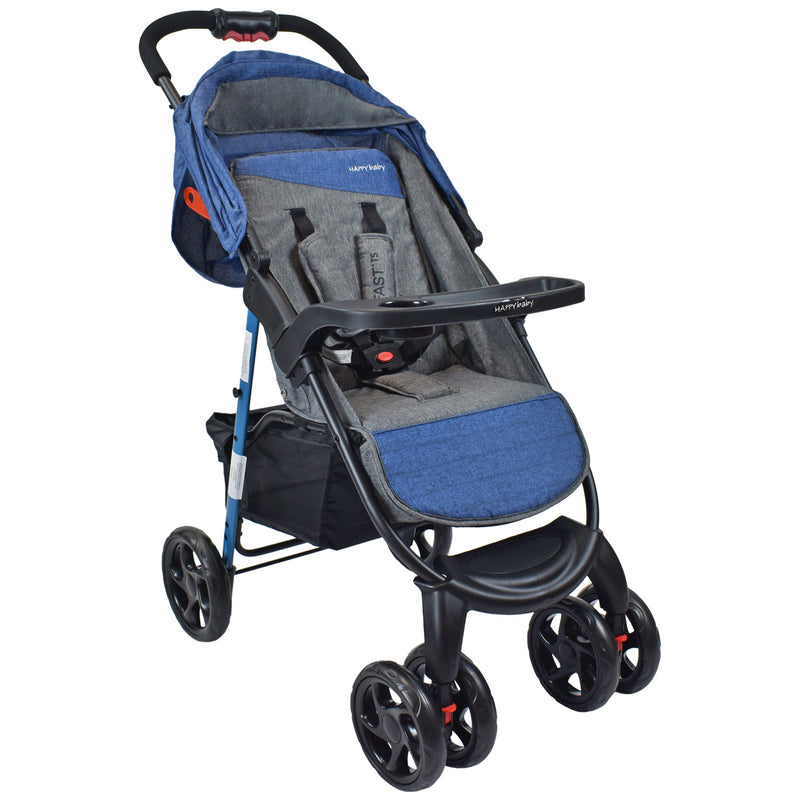 COCHE + PORTABEBÉ FAST TS AZUL HAPPY BABY