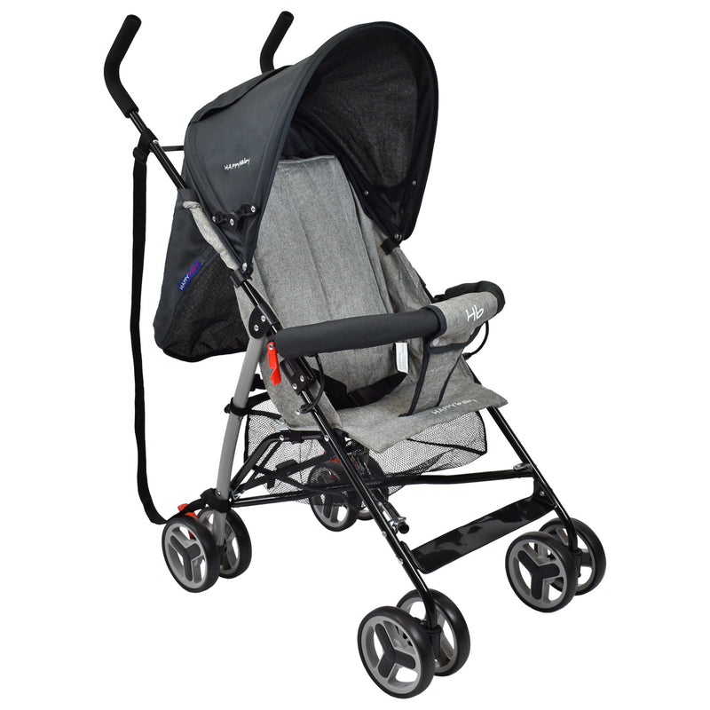 COCHE PASEADOR FUTURE NEGRO HAPPY BABY