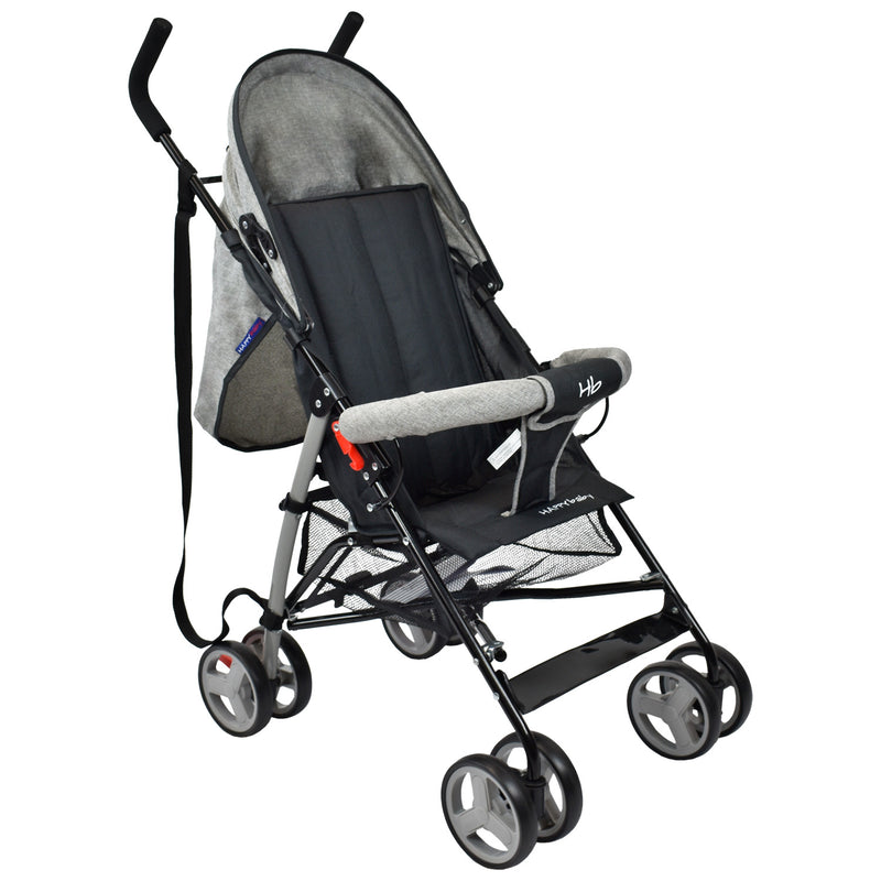 COCHE PASEADOR FUTURE GRIS HAPPY BABY
