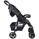 COCHE + PORTABEBÉ FAST TS GRIS HAPPY BABY