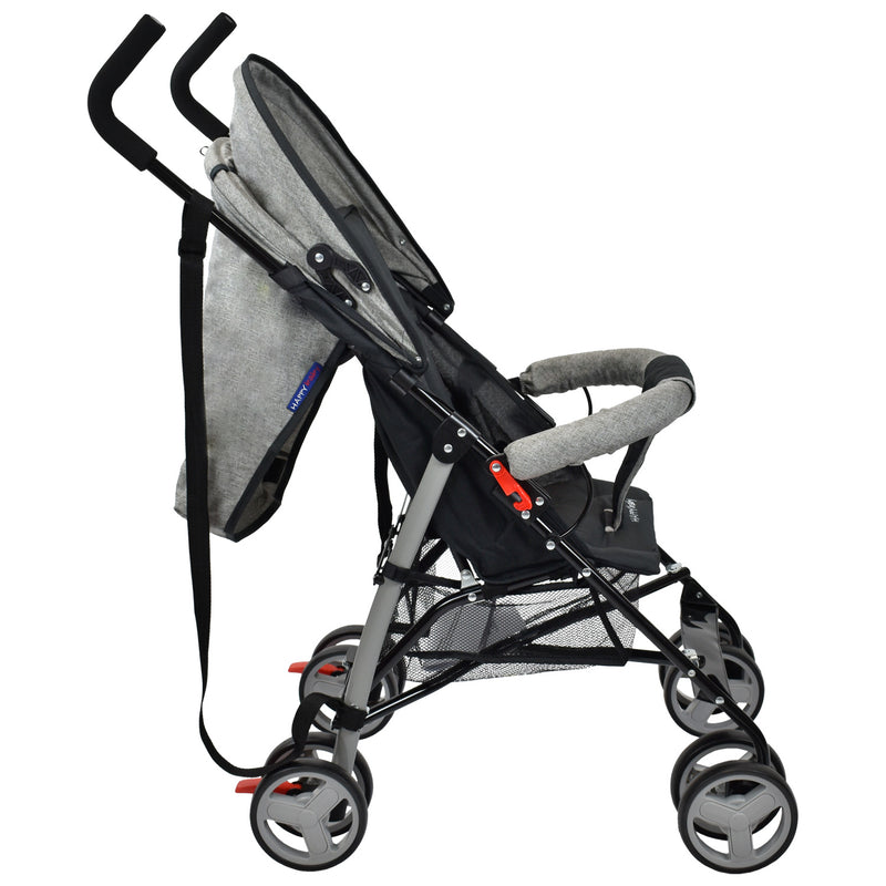 COCHE PASEADOR FUTURE GRIS HAPPY BABY