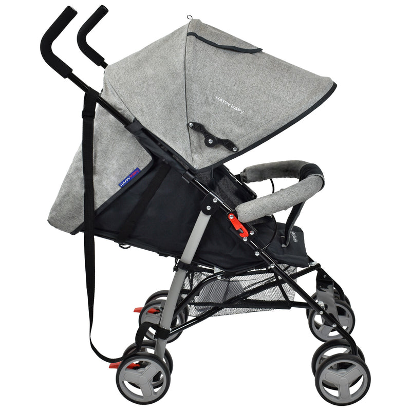 COCHE PASEADOR FUTURE GRIS HAPPY BABY