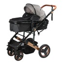 Coche cuna moisés de lujo ROMÁN- EB 163 GRIS EBABY