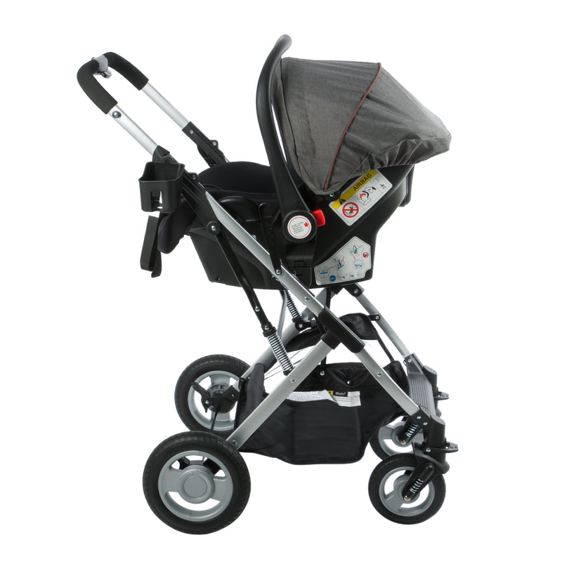 COCHE TRAVEL SYSTEM RONDA PLUS EB132 AZUL EBABY