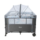 CUNA CORRAL COLECHO NALA EB751-1 OH EBABY GRIS - AZUL