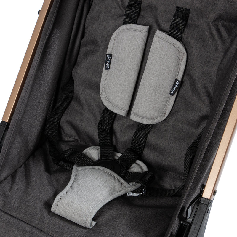 COCHE MALETA SOFI EB1017 EBABY GRIS CLARO