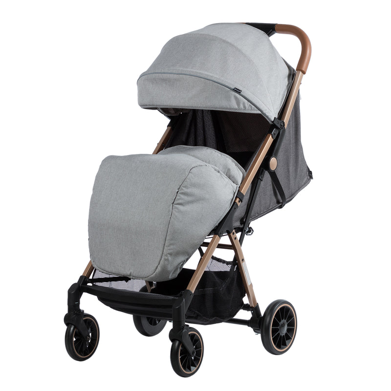 COCHE MALETA SOFI EB1017 EBABY GRIS CLARO