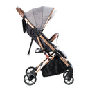 Coche Maleta Sunny Eb124 Ebaby Gris Claro