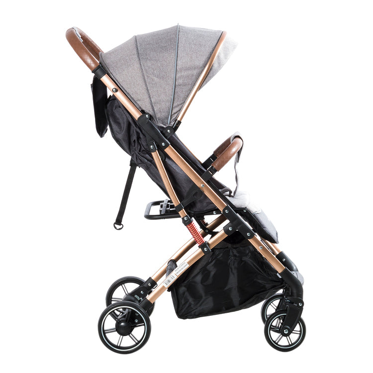 Coche Maleta Sunny Eb124 Ebaby Gris Claro