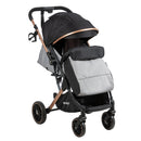 Coche Maleta Reversible + portabebe SPARROW - EB170 Gris ebaby
