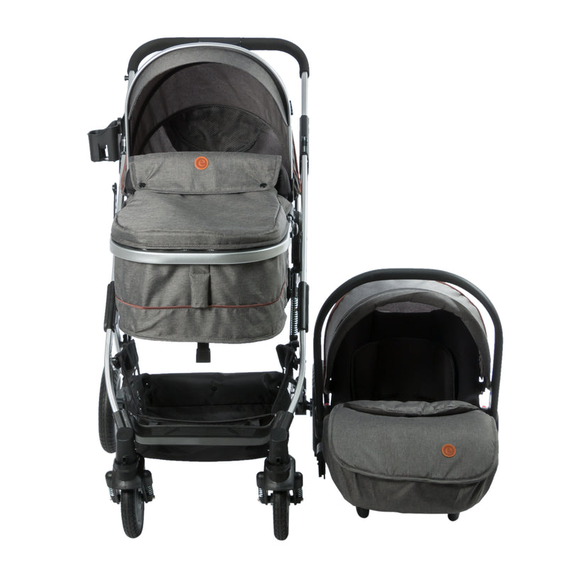 COCHE TRAVEL SYSTEM RONDA PLUS EB132 AZUL EBABY
