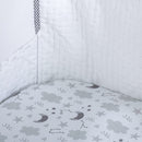 CUNA CORRAL DE LUJO AURA EB754 GRIS EBABY