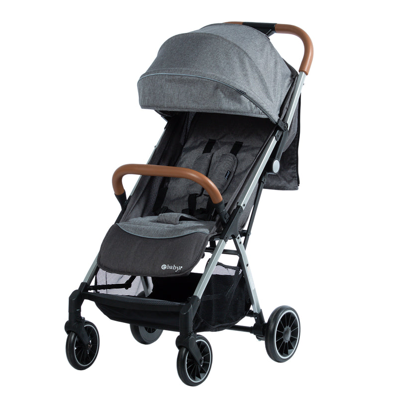 COCHE MALETA SOFI EB1017 EBABY GRIS OSCURO