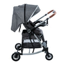 COCHE MECEDORA BOUNCY EB116 GRIS OSCURO EBABY