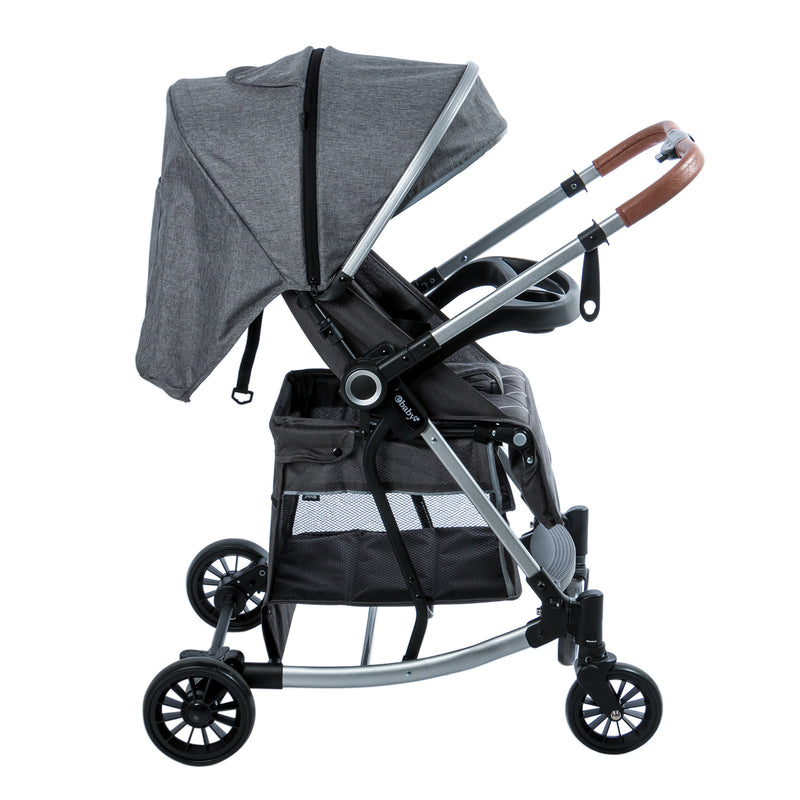 COCHE MECEDORA BOUNCY EB116 GRIS OSCURO EBABY