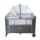 CUNA CORRAL COLECHO NALA EB751-1 OH EBABY GRIS - ROSADO
