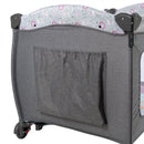 CUNA CORRAL MECEDORA SALLY EB716-3 OH EBABY GRIS - ROSADO