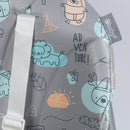 SILLA DE COMER 4 EN 1 SHINE EB634 GRIS SAFARI EBABY