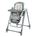 SILLA DE COMER MECEDORA GRAVY EB637 GRIS SAFARI EBABY