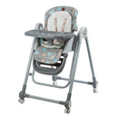 SILLA DE COMER MECEDORA GRAVY EB637 GRIS SAFARI EBABY