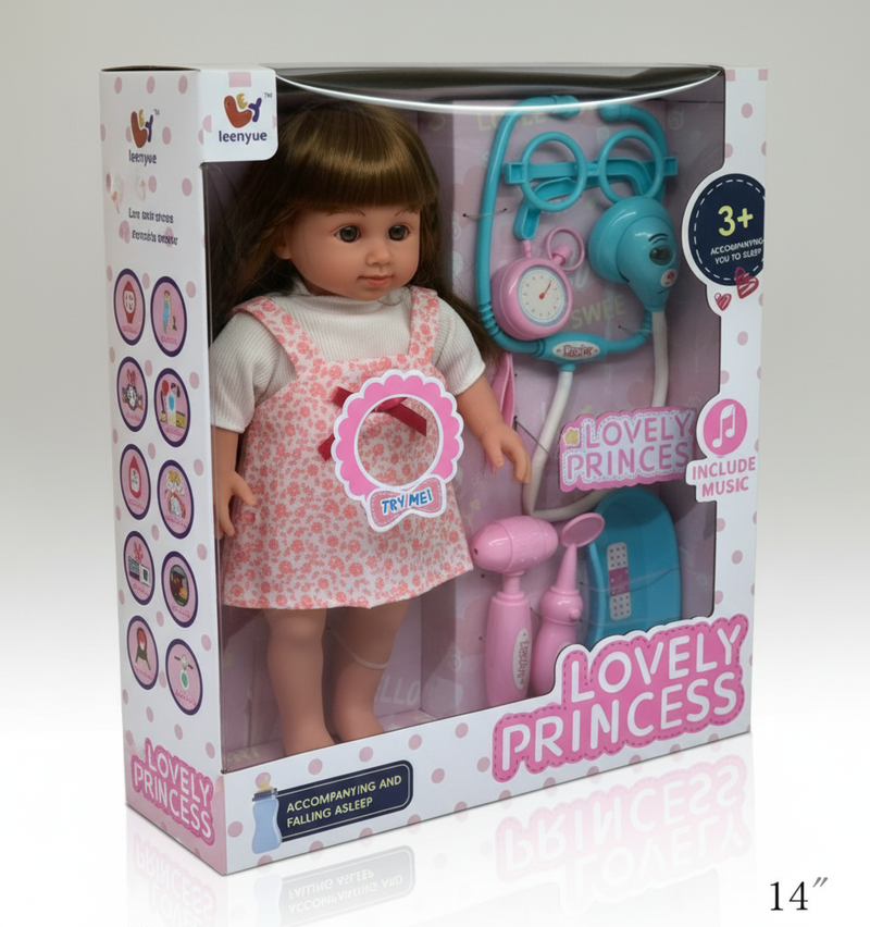 BEBITA ENFERMERA + ACESSORIOS LD69004E STB