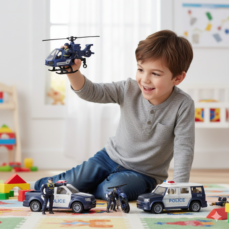 SET POLICIA 8837A STB