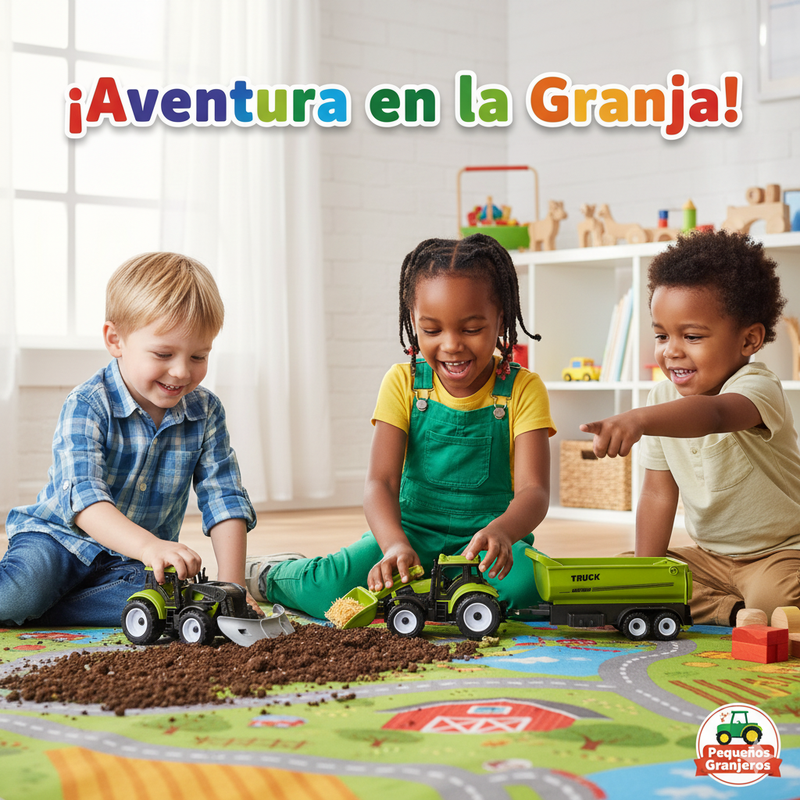 SET DE CARROS AGRICOLAS RC354B STB