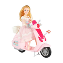 MUÑECA CON MOTO + ACCESORIOS 6801-9 MUNBE