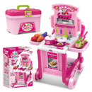 CARRO DE COCINA 3 EN 1 ¡DIVERSIÓN RODANTE PARA PEQUEÑOS CHEFS! 008-927 MUNBE