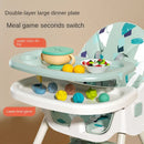 SILLA COMEDOR 3 EN 1 (SILLA ALTA, SILLA BAJA, SILLA MECEDORA) A8127 VERDE MUNBE