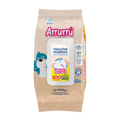 TOALLAS HUM AVENA KAR X100 AAB235 ARRURR