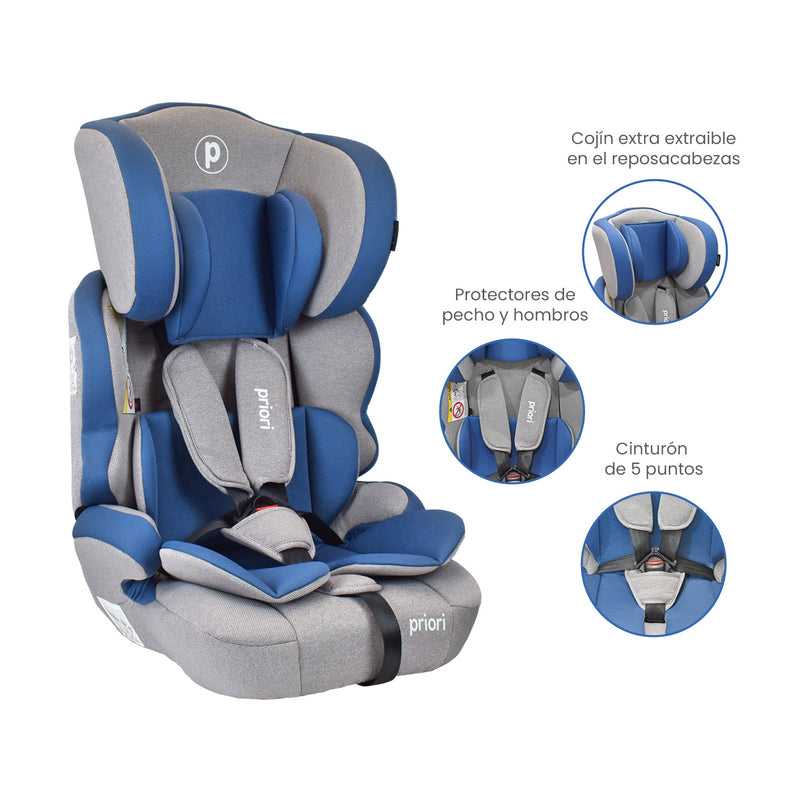 SILLA CARRO BEBÉ THUNDER AZUL PRIORI