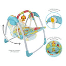 COLUMPIO MECEDORA PORTATIL AZUL PB2024 PREMIUM BABY