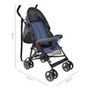 COCHE PASEADOR FUTURE AZUL HAPPY BABY
