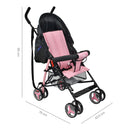 COCHE PASEADOR FUTURE ROSADO HAPPY BABY