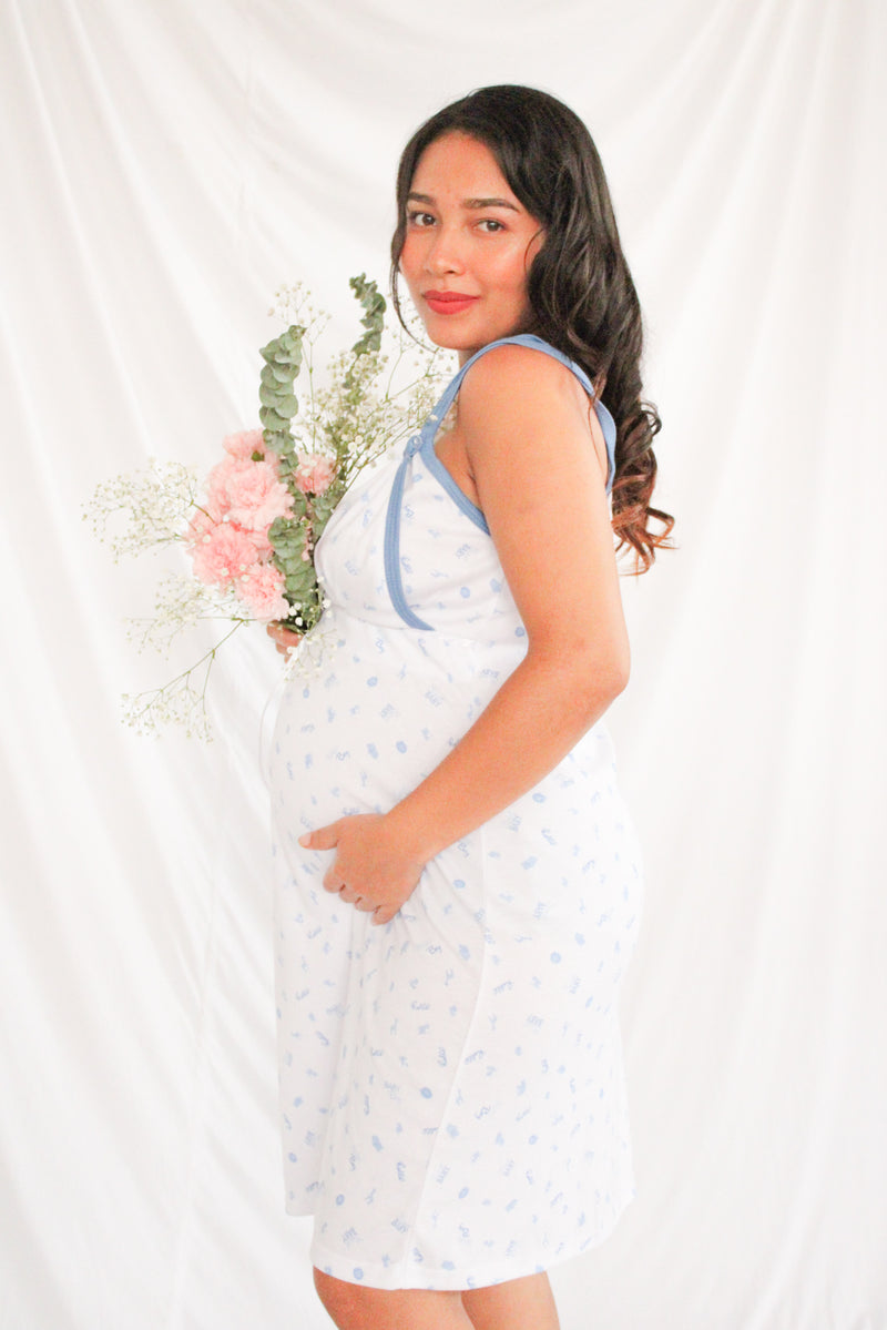 Pijama Materna + Bebe 1351 Los Chiros De