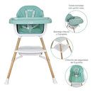 SILLA COMEDOR 5EN1 EXECUTIVE PRIORI