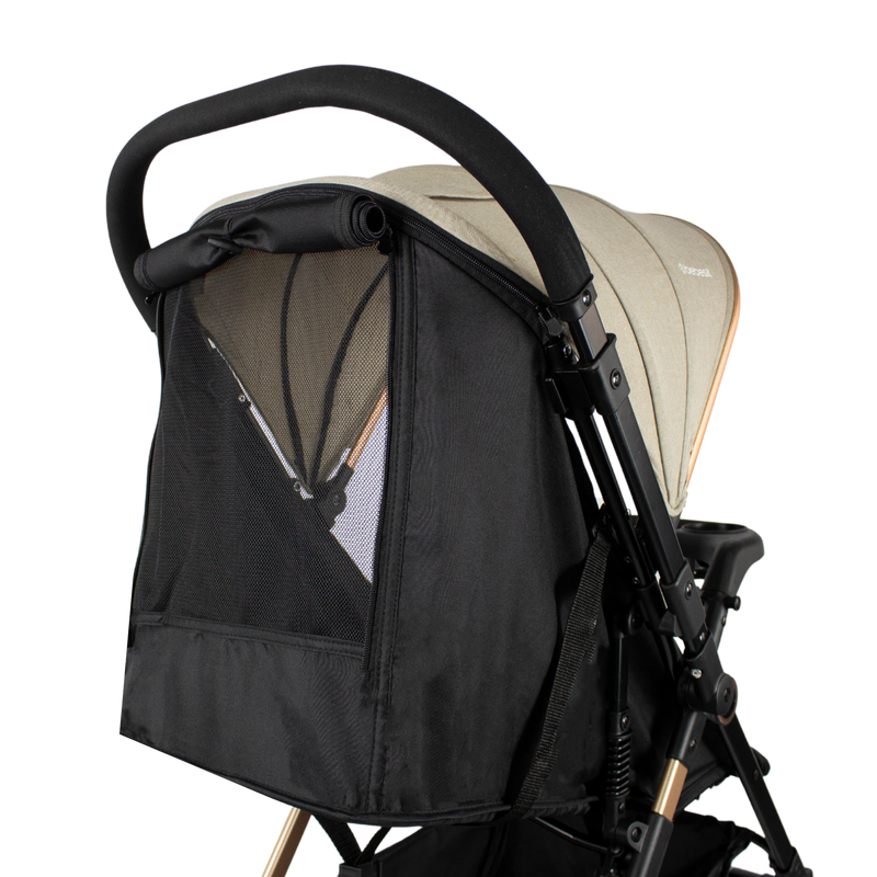 COCHE REVERSIBLE CITY JC100 - BEIGE BEBESIT