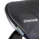 COCHE REVERSIBLE CITY JC200BK NEGRO OSCURO BEBESIT