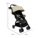 COCHE MALETA FLEX JCBX6 BEBESIT BEIGE