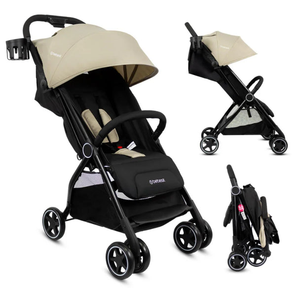 COCHE MALETA FLEX JCBX6 BEBESIT BEIGE