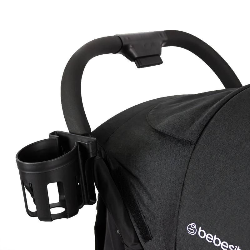 COCHE MALETA FLEX JCBX6 BEBESIT NEGRO-