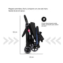 COCHE MALETA FLEX JCBX6 BEBESIT AZUL